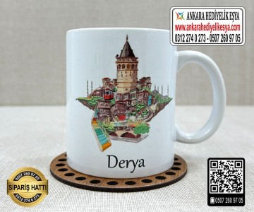 İstanbul Temalı Bardak - 1