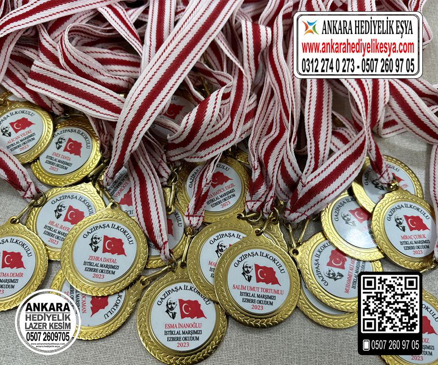 İstiklal Marşını Okuyorum Madalyası - 8