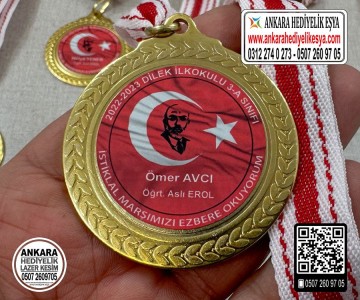 İstiklal Marşını Okuyorum Madalyası - 9