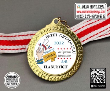 Mezuniyet Madalyası - Model 12