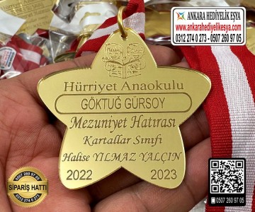 Pleksi Mezuniyet Madalyası - 6