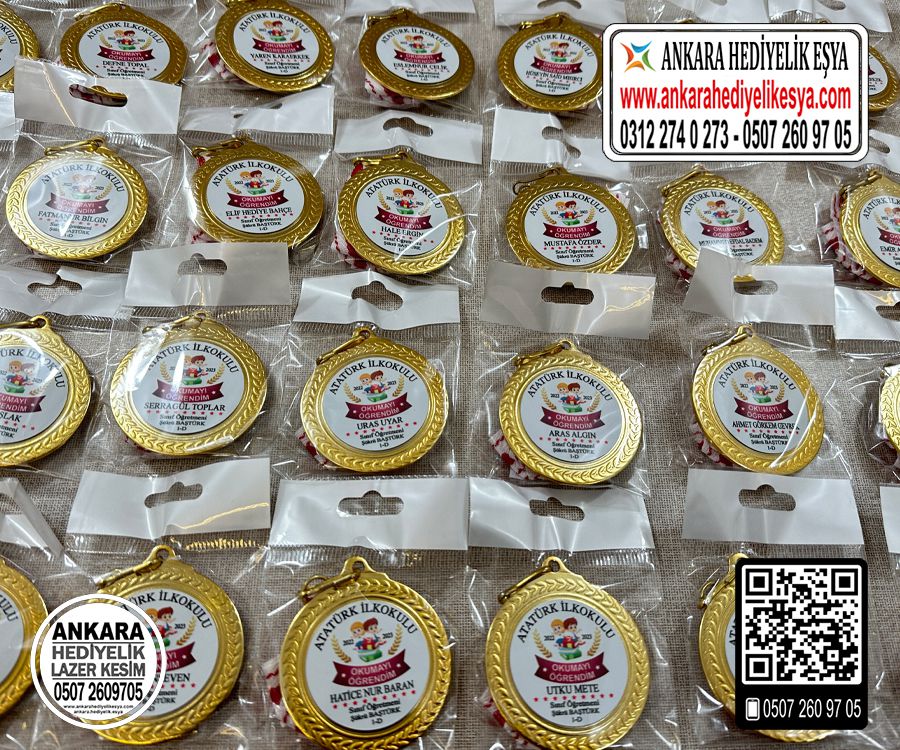 Okuyorum Madalyası - Model 45