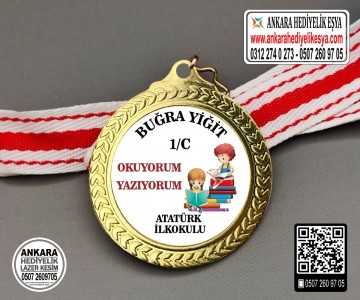 Okuyorum Madalyası - Model 34