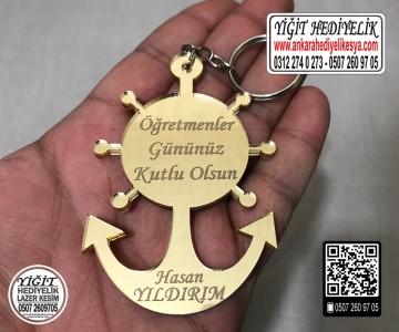 Gemi Dümeni Anahtarlık