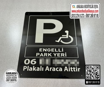 Engelli Park Yeri Tabelası