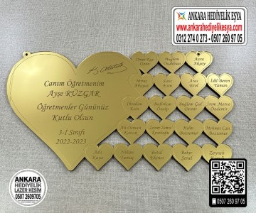 Kalpli Öğretmenler günü hediyesi