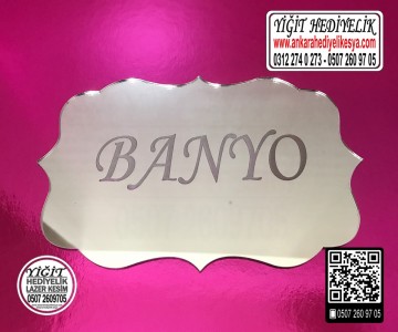 Banyo Kapı Yazısı