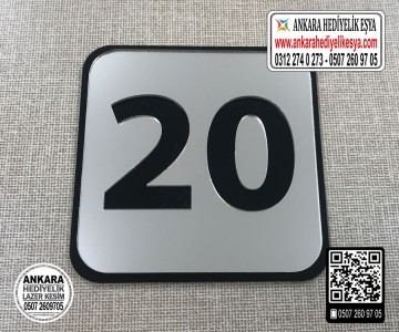 Pleksi Kapı Numarası -  2