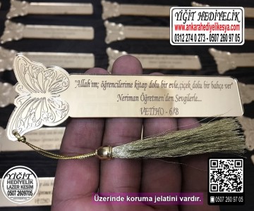 Kelebekli Kitap Ayracı