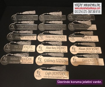 Kitap Ayracı - Atatürk Siluetli