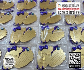 Ayak Şeklinde Bebek Magnet -5