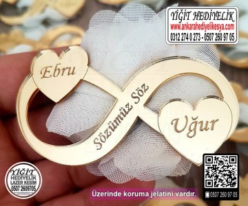2 Kalpli İsimli Sonsuzluk Magnet